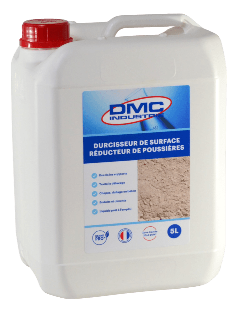 DMC INDUSTRIE Durcisseur de surface liquide, réducteur de poussière