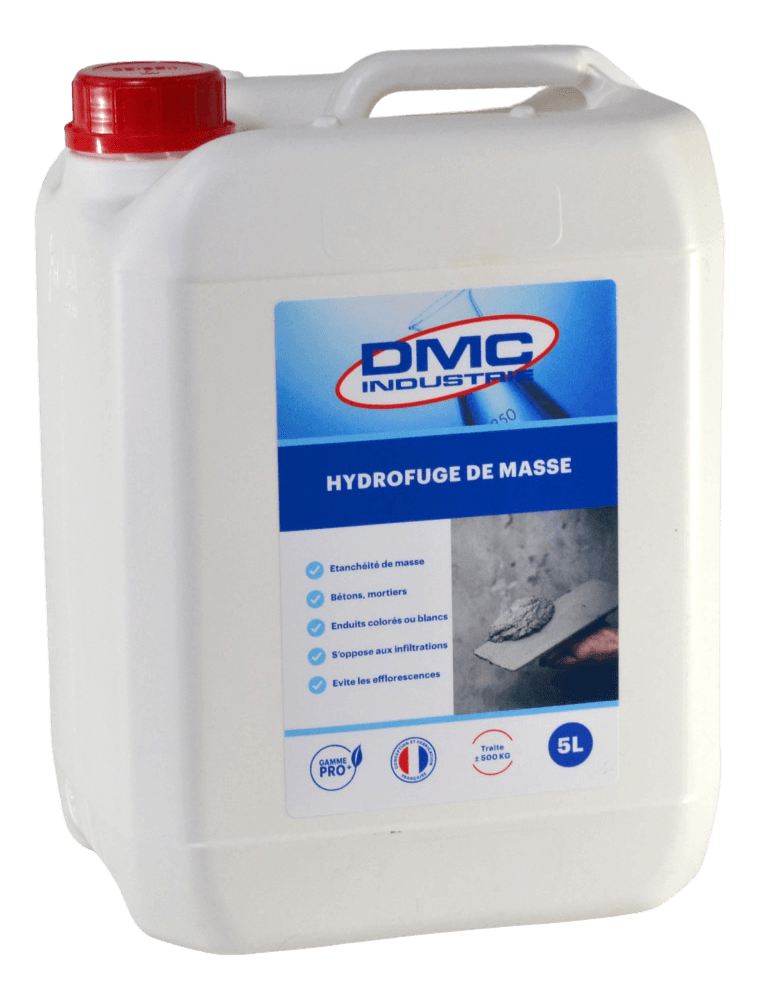 DMC INDUSTRIE Hydrofuge de masse pour béton et mortier